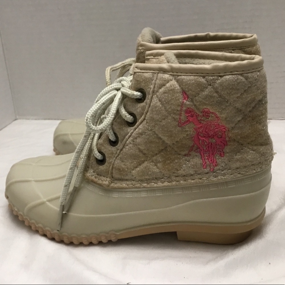 U.S. POLO ASSN. BOOTS Kids size 1
